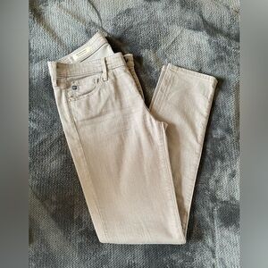 AG Jeans The Stevie Ankle 27R Light Grey Jeans
